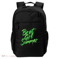 Brat Summer Cute Retro Summer Backpack thumb 0