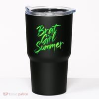 Brat Summer Cute Retro Summer Tumbler thumb 0