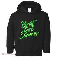 Brat Summer Cute Retro Summer Toddler Hoodie thumb 0
