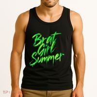 Brat Summer Cute Retro Summer Tank Top thumb 3