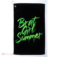 Brat Summer Cute Retro Summer Golf Towel thumb 0