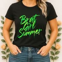 Brat Summer Cute Retro Summer Women's T-Shirt thumb 2