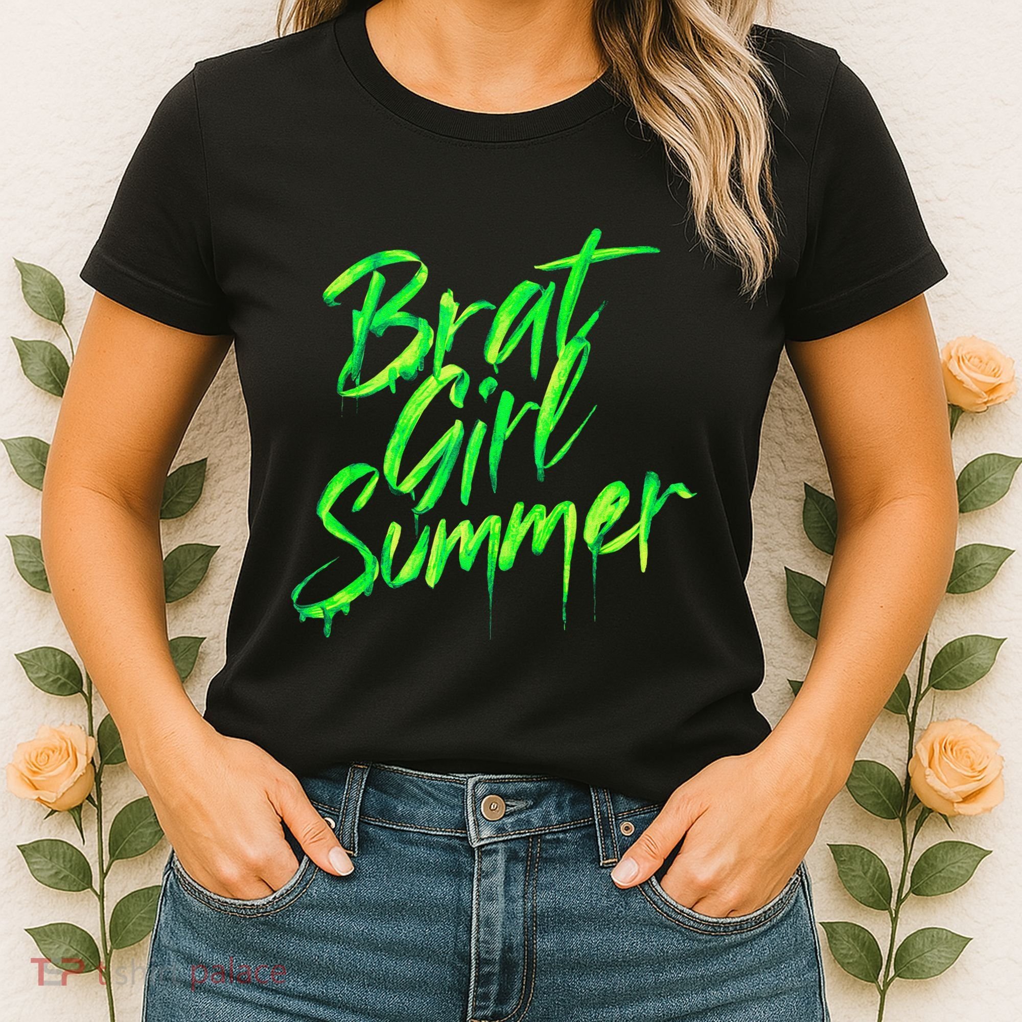 Brat Summer Cute Retro Summer Women's T-Shirt