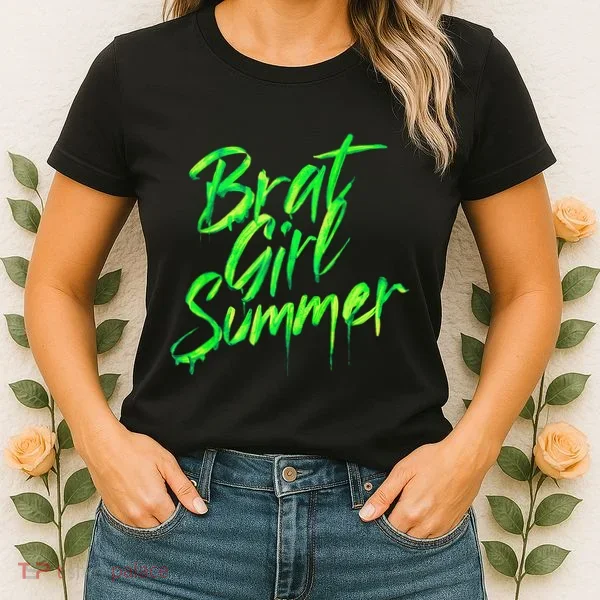 Brat Summer Cute Retro Summer Women's T-Shirt