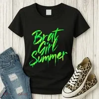 Brat Summer Cute Retro Summer Women's T-Shirt thumb 3