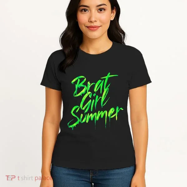 Brat Summer Cute Retro Summer Women's T-Shirt
