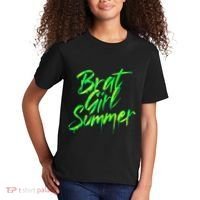 Brat Summer Cute Retro Summer Kids T-Shirt thumb 2