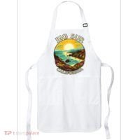 Big Sur California Beach Central Coast Retro Forest Camping Apron thumb 0