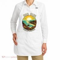 Big Sur California Beach Central Coast Retro Forest Camping Apron thumb 2