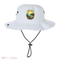 Big Sur California Beach Central Coast Retro Forest Camping Bucket Hat thumb 0
