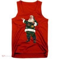 Boujee Santa Champagne Luxe Santa Funny Christmas Tank Top thumb 0