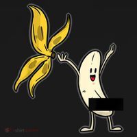Banana Striptease Censored Gift Naked Funny Adult Gift Doggie Tank thumb 4