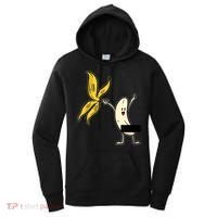 Banana Striptease Censored Gift Naked Funny Adult Gift Women's Hoodie thumb 0
