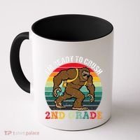 Bigfoot Sasquatch Crush 2nd Grade Second First Day Of School Gift Coffee Mug thumb 0