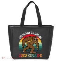 Bigfoot Sasquatch Crush 2nd Grade Second First Day Of School Gift Tote Bag thumb 0