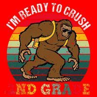 Bigfoot Sasquatch Crush 2nd Grade Second First Day Of School Gift Santa Hat thumb 1