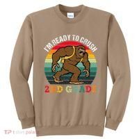 Bigfoot Sasquatch Crush 2nd Grade Second First Day Of School Gift Sweatshirt thumb 0