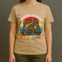 Bigfoot Sasquatch Crush 2nd Grade Second First Day Of School Gift T-Shirt thumb 4