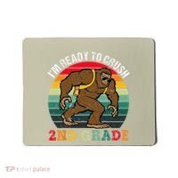 Bigfoot Sasquatch Crush 2nd Grade Second First Day Of School Gift Mousepad thumb 0