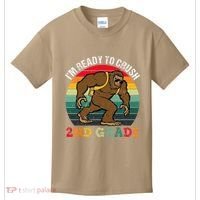 Bigfoot Sasquatch Crush 2nd Grade Second First Day Of School Gift Kids T-Shirt thumb 0