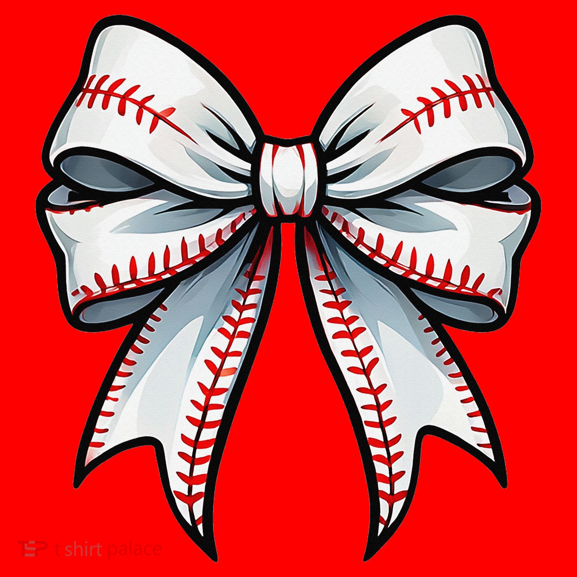 Baseball Softball Coquette Bow Game Heart Love Mom Life Santa Hat
