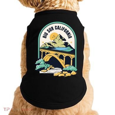 Big Sur California Bixby Bridge Coastal Highway Doggie Tank