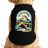 Big Sur California Bixby Bridge Coastal Highway Doggie Tank thumb 0