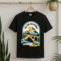 Big Sur California Bixby Bridge Coastal Highway T-Shirt thumb 2