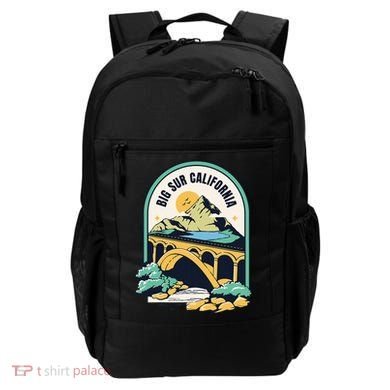 Big Sur California Bixby Bridge Coastal Highway Backpack