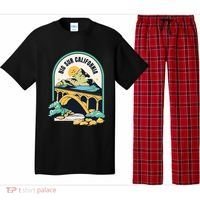 Big Sur California Bixby Bridge Coastal Highway Pajama Set thumb 0