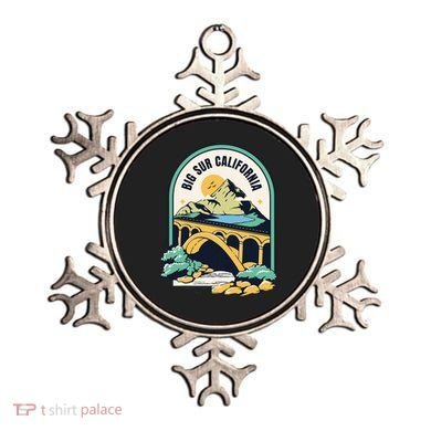 Big Sur California Bixby Bridge Coastal Highway Ornament
