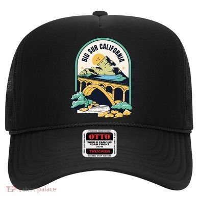 Big Sur California Bixby Bridge Coastal Highway Hat