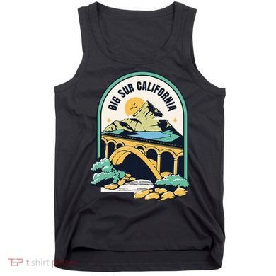 Big Sur California Bixby Bridge Coastal Highway Tank Top