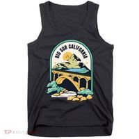 Big Sur California Bixby Bridge Coastal Highway Tank Top thumb 0
