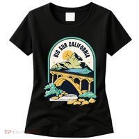 Big Sur California Bixby Bridge Coastal Highway Women's T-Shirt thumb 0