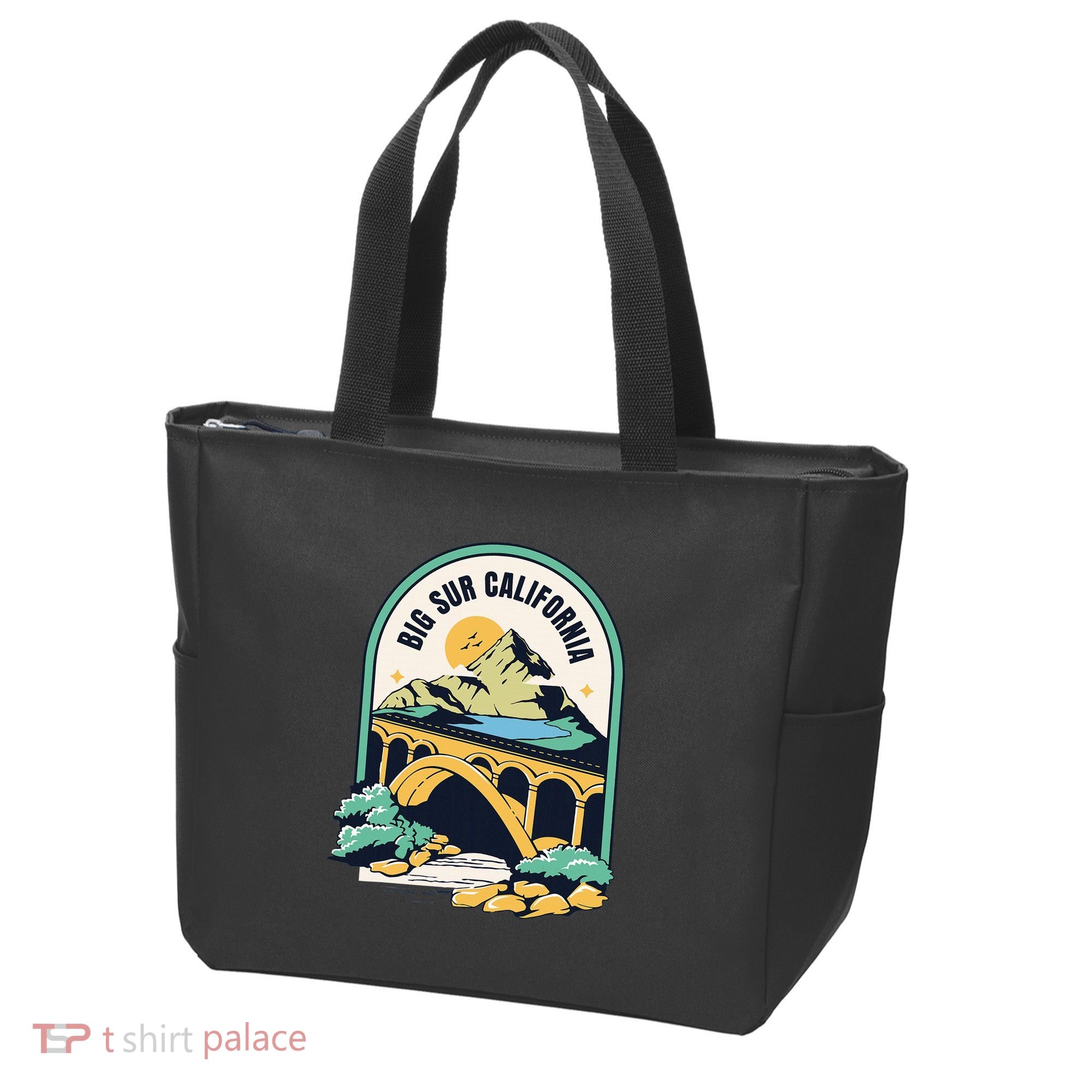 Big Sur California Bixby Bridge Coastal Highway Tote Bag