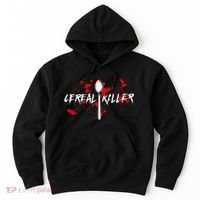 Bloody Spoon Cereal Killer Cereal Day Hoodie thumb 0
