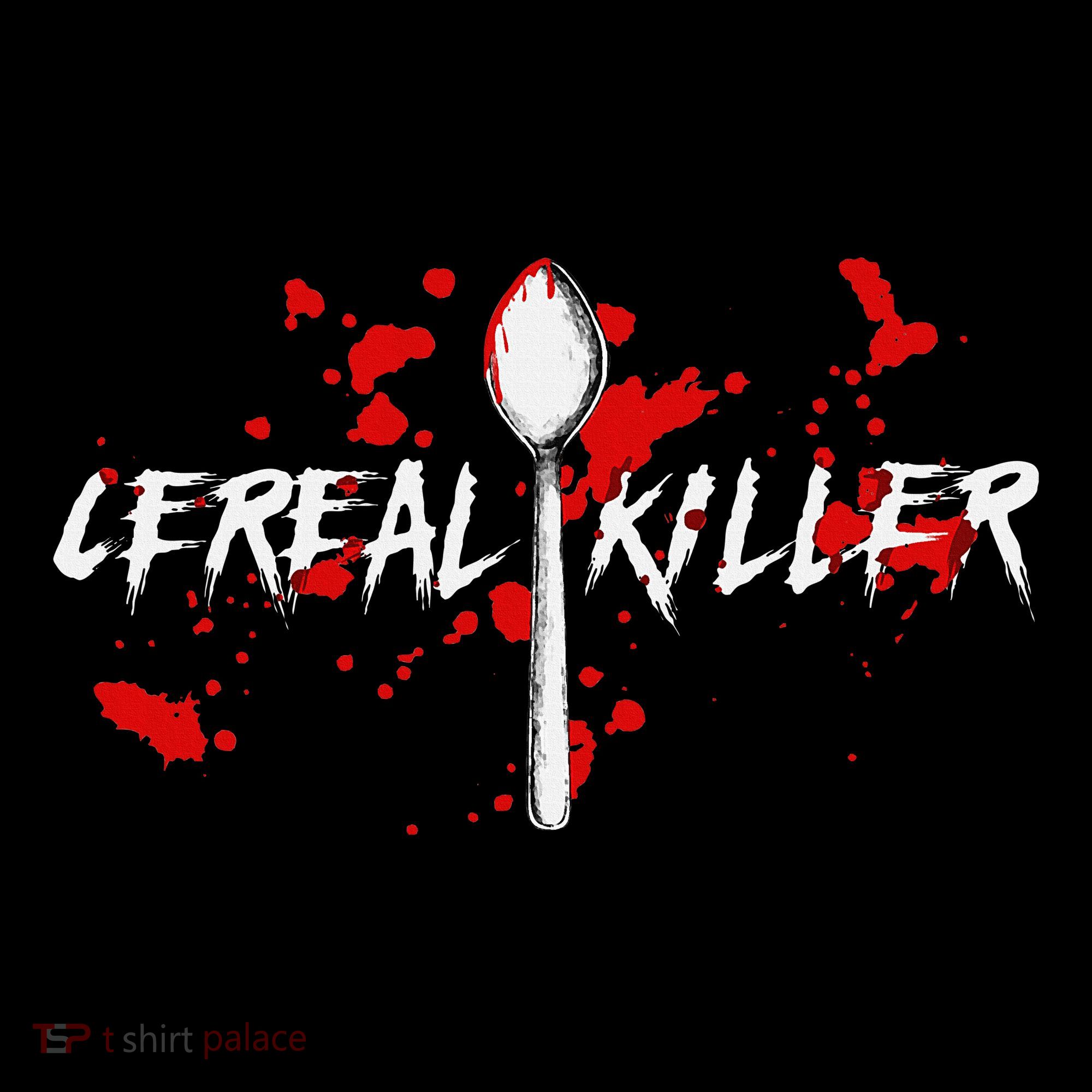 Bloody Spoon Cereal Killer Cereal Day Button