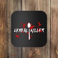 Bloody Spoon Cereal Killer Cereal Day Coaster thumb 0