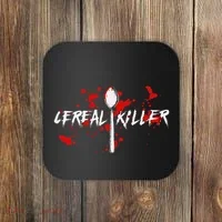 Bloody Spoon Cereal Killer Cereal Day Coaster thumb 0