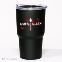 Bloody Spoon Cereal Killer Cereal Day Tumbler thumb 0