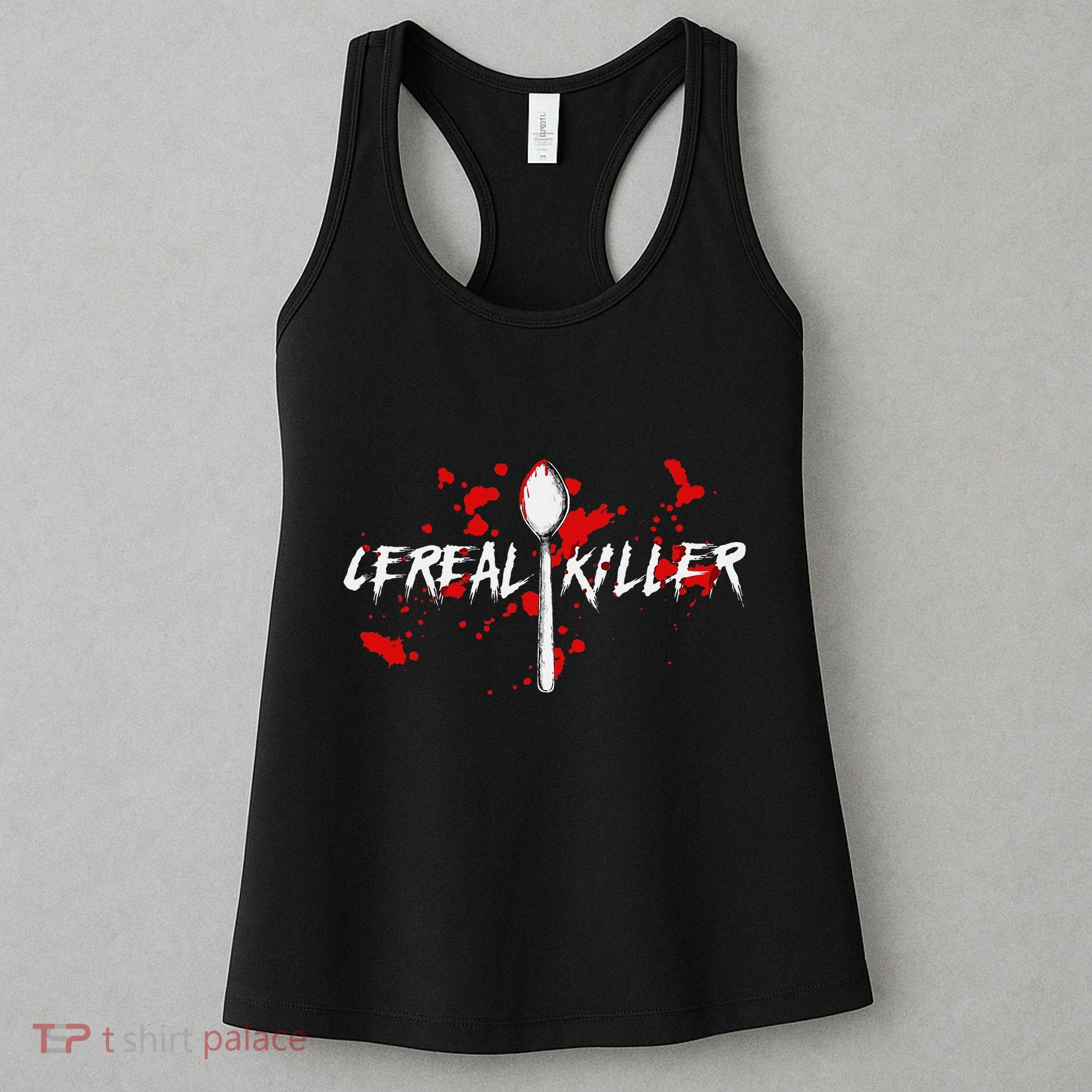 Bloody Spoon Cereal Killer Cereal Day Women's Tank Top