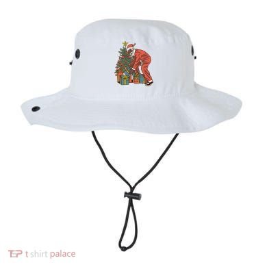 Black Santa Claus Funny Christmas Gift Bucket Hat