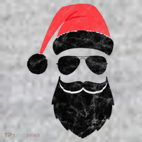 Bearded Santa Claus Hipster The Baniff Cuffed Pom Beanie thumb 2