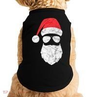 Bearded Santa Claus Hipster Doggie Tank thumb 0