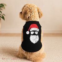 Bearded Santa Claus Hipster Doggie Tank thumb 2