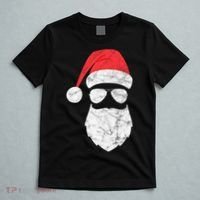 Bearded Santa Claus Hipster T-Shirt thumb 5