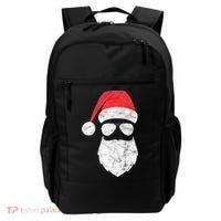 Bearded Santa Claus Hipster Backpack thumb 0
