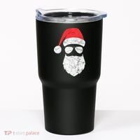 Bearded Santa Claus Hipster Tumbler thumb 0