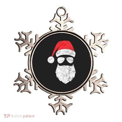 Bearded Santa Claus Hipster Ornament